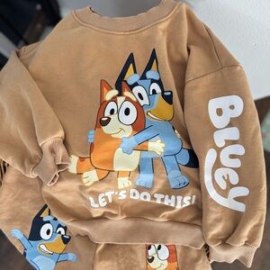 H&M Bluey Sweatset